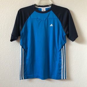 Adidas Blue Active T-shirt Size Large
